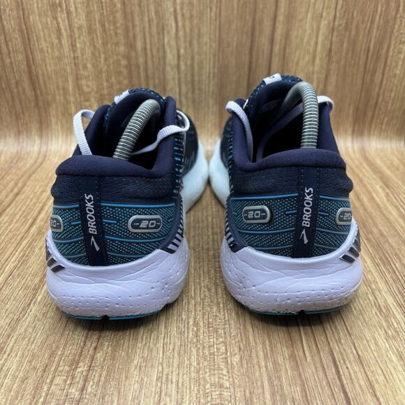 Brooks Women's Glycerin 20 Neutral Running Sneaker Blue Purple Size 10 B - Picture 4 of 8